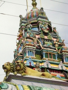 Roof of a temple.